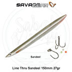 Savage Gear 3D Line Thru Sandeel 150mm 27g 01 Sandeel