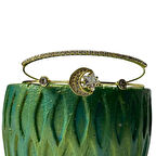 Uretti - Melik 9215 Zirkon Taşlı Ay Yıldız ve Su Yolu Model Bileklik