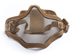 ASG Metal Mesh Ağız Korumalı Tan Çöl Rengi Airsoft Maske