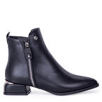 Pierre Cardin 54020 Kadın Günlük Fermuarlı Yarım Bot