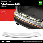 S-Dizayn Dodge Journey Krom Arka Tampon Eşiği 2011 Üzeri A+ Kalite