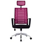 Gardena Mor Krom Makam Koltuğu Ofis Koltuğu