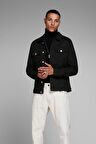 Jack & Jones Erkek Siyah Jean Kot Ceket - 12136319 