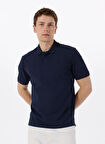 Jack & Jones Lacivert Erkek Polo T-Shirt 12136516_JJEBASIC POLO SS NOOS