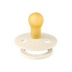 Bibs Kauçuk Emzik I Ivory I 6-18 Ay