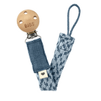 Bibs Paci Braid Emzik Askısı Petrol / Baby Blue