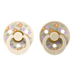 Bibs X Liberty Colour İkili Strawberries-Ivory 6+