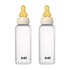 Bibs Baby PP Bott.Kauçuk İkili Biberon Ivory 270ml