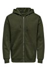 Only & Sons Ceres Zip Hoodie Sweat Erkek Kapüşonlu Sweatshirt 22018684-18