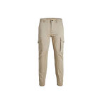 Jack&Jones Jpstpaul Jjflake Cargo Crockery Noos Erkek Pantolon 12193754-Crockery Krem