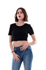 Only Kadın Kısa Crop Top Short - 15235303