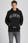Jack & Jones Erkek Kolej Kapüşonlu Sweatshirt - 12207368