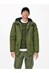 Only & Sons Yeşil Erkek Mont 22022654_ONSJAYDEN PARKA OTW VD