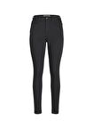 JJXX  Skinny Fit Siyah Kadın Denim Pantolon JXVIENNA SKINNY HW CS1003 NOOS