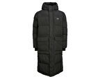 Jack Jones Jorsence Long Puffer Erkek Günlük Mont 12215143-BLACK Siyah