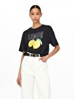 Only Kadın T-shirt  ONLKITA  FRUIT TOP 15263120