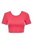 Only Kadın Kısa Crop Top Short - 15235303