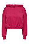 Only Kadın Onlcooper Kapüşonlu Sweatshirt 65515239888 Fuşya