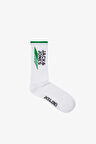 Jack & Jones Jacluca Logo Tennıs Sock Yeşil Erkek Çorap 12234472-Jolly