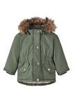 Name İt Haki Kız Çocuk Mont NMFMARLIN PARKA JACKET PB