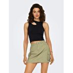 Only Onpsalli Life Seam Sl Kadın Crop