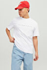 Jack & Jones JJESTAR JJ TEE Erkek  Beyaz Tişört