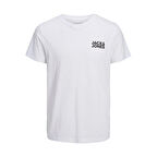 Jack & Jones JJECORP LOGO TEE SS O-NECK NOOS Erkek  Beyaz Tişört