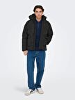 22025825 Only&Sons Onscarl  Quılted Jacket Otw Erkek Ceket Black