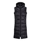 Jack & Jones 12245694 Jxnora Lightweight Long Vest Otw Siyah