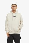 Jack & Jones Jorsılverlake Erkek Beyaz Sweatshirt 12242357-White