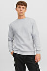 JJEBRADLEY SWEAT CREW NOOS GRİ MELANJ 12249341