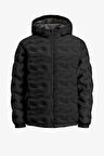 Jack & Jones Jcowın Quılted Erkek Siyah Mont 12250429-Black