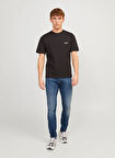 Jack & Jones Düşük Bel Slim Fit Erkek Denim Pantolon 12250486_JJIGLENN JJFOX 50SPS CB 03