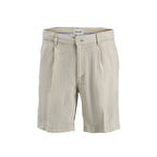 Jack&Jones Jpstace Jjcaıro Lınen Blend Erkek Şort 12252992-Crockery Bej