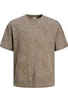 JACK&JONES JPRBLUNAEL SS TEE12253564 S.KAHVE