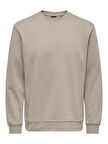 Only & Sons Erkek Bisiklet Yaka Sweatshirt - 22029226