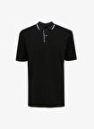 Jack & Jones Siyah Erkek Polo T-Shirt JJSTEEL POLO SS