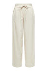 ONLTIZANA COTTON LOOSE PANTS WVN NOOS EKRU
