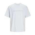 Jack & Jones 12251966 Joreaster Activity Tee Ss Crew Neck Beyaz