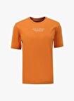 Jack & Jones Yuvarlak Yaka Turuncu Erkek T-Shirt JPRBLUARCHIE SS TEE CREW NECK NOOS