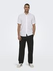 ONSSINUS LOOSE 0007 COT LIN PANT NOOS Erkek Siyah Pantolon - 22028267