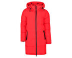 Only Onlpaula Premium Puffer Kadın Günlük Mont 15326656-HIGH-RISK-RED Kırmızı