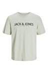 Jprblajack Ss Tee Crew Neck Fst Ln Erkek T-shirt 12256971 Green Tint