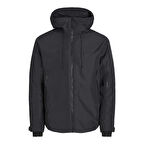 Jack & Jones 12262093 Jcosummit Padded Shell Jacket Sn Siyah
