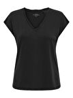 Only Kadın V Yaka Basic T-shirt - 15326642