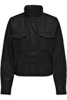 ONLAMBER FAUX LEATHER JACKET CC OTW SİYAH15322014 