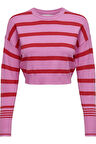 ONLIBI LS CROPPED PULLOVER CC KNT 