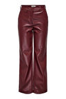 ONLIDINA HW FAUX LEATHER STR PANT CC PNT VİŞNE15324957 