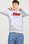 Jack & Jones Tiley Kapüşonlu Erkek Sweat 12256807