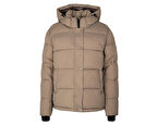Only Onlann Premium Puffer Kadın Günlük Mont 15287909-WALNUT Kahverengi